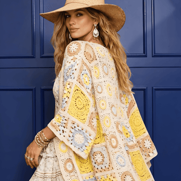 Yellow Granny Cardigan