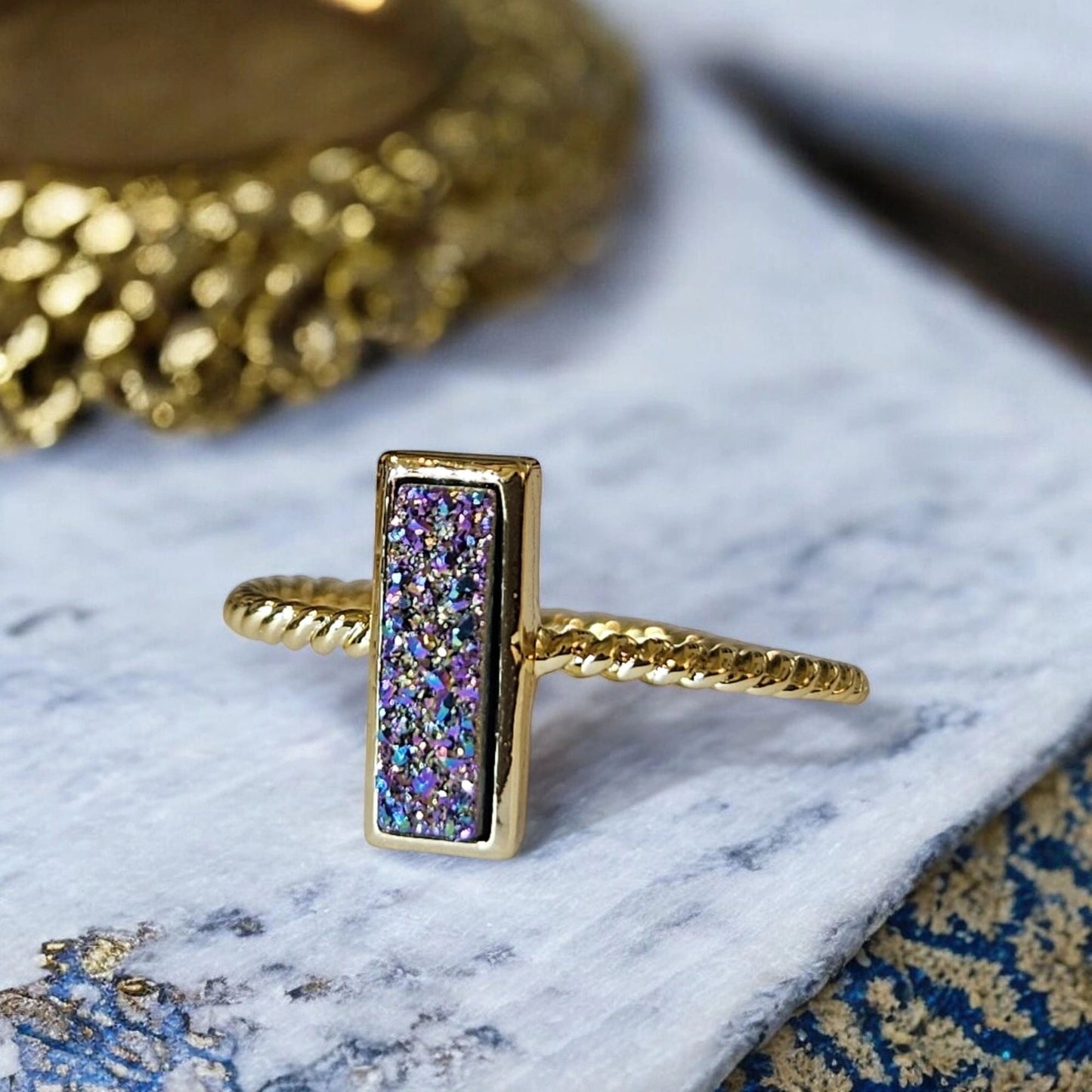 Celestial Mosaic Ring