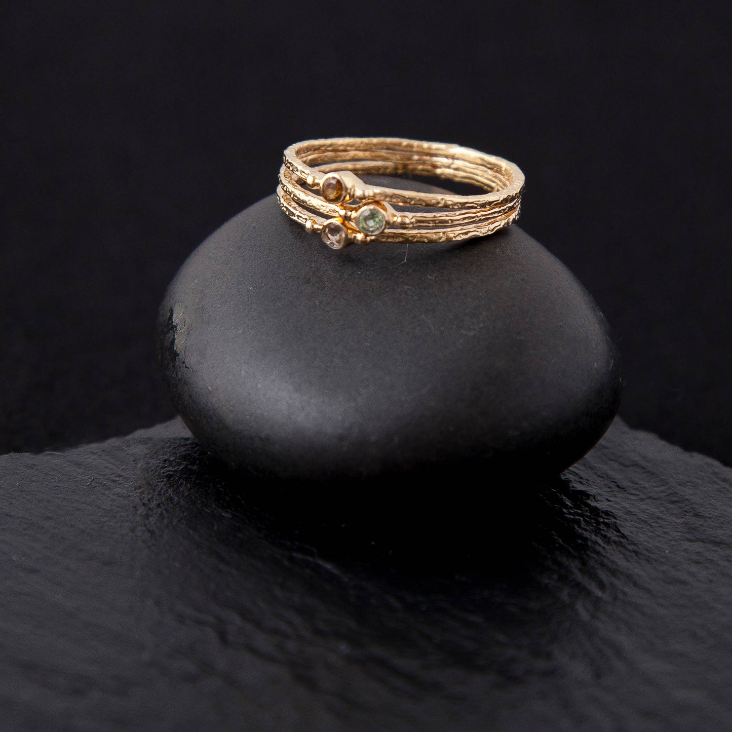 Gold Plated Stacker Set