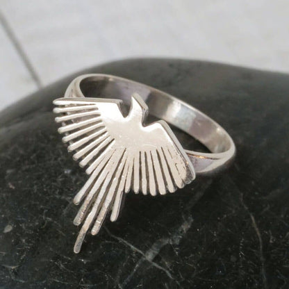 Sterling Silver Phoenix Ring