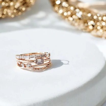 Dainty Stacked Rings