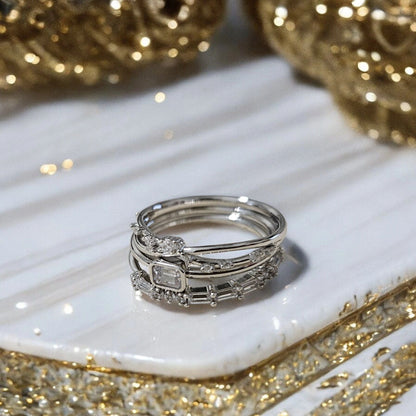 Dainty Stacked Rings