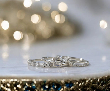 Dainty Stacked Rings