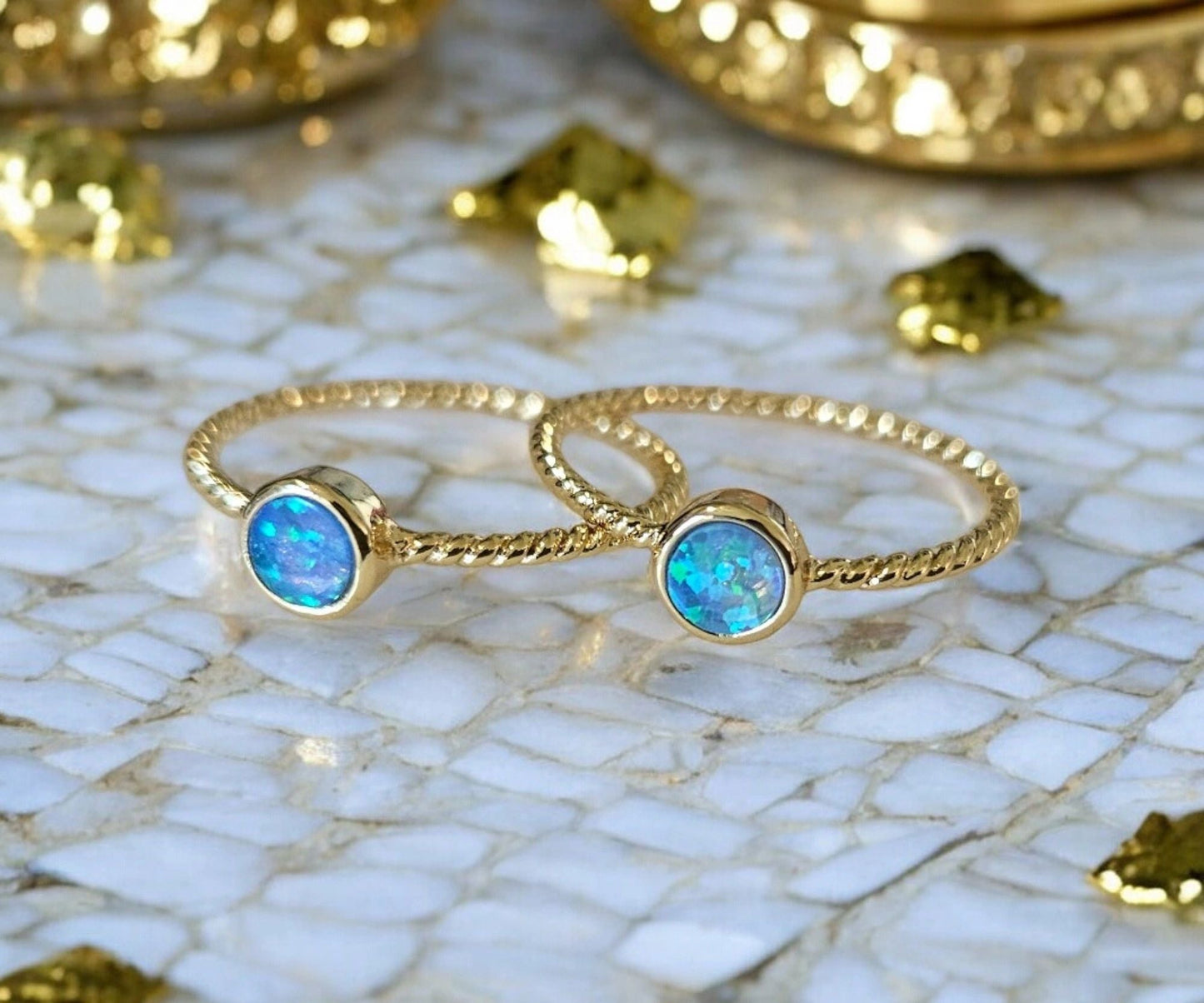 Luna Grace Opal Ring