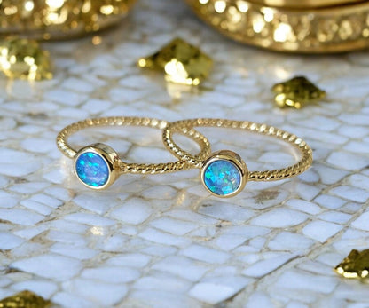 Luna Grace Opal Ring