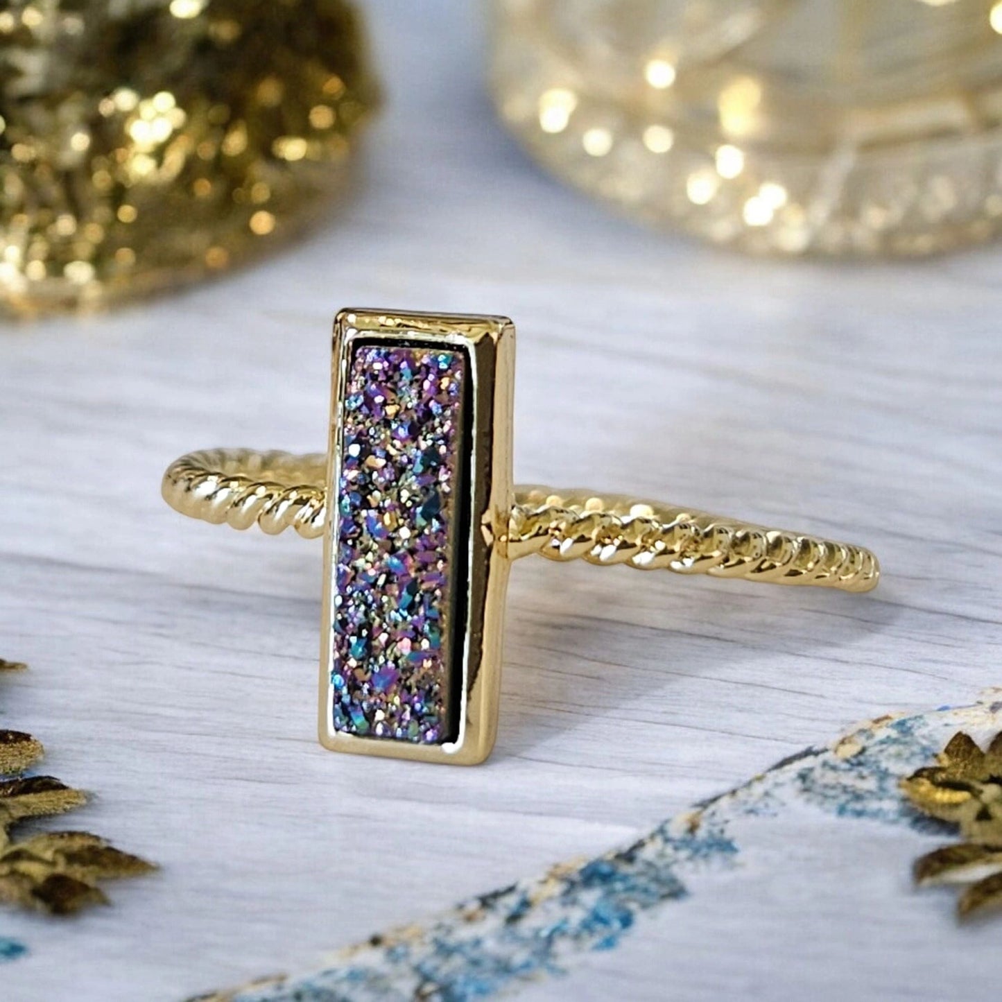 Celestial Mosaic Ring