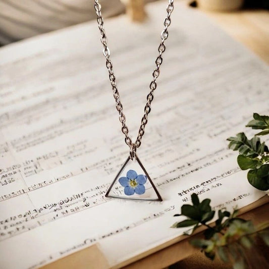 Forget Me Not Necklace: Because you are Unforgettable