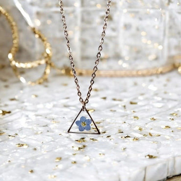 Forget Me Not Necklace: Because you are Unforgettable