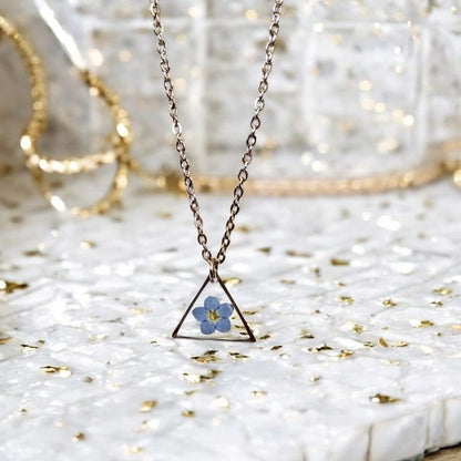 Forget Me Not Necklace: Because you are Unforgettable