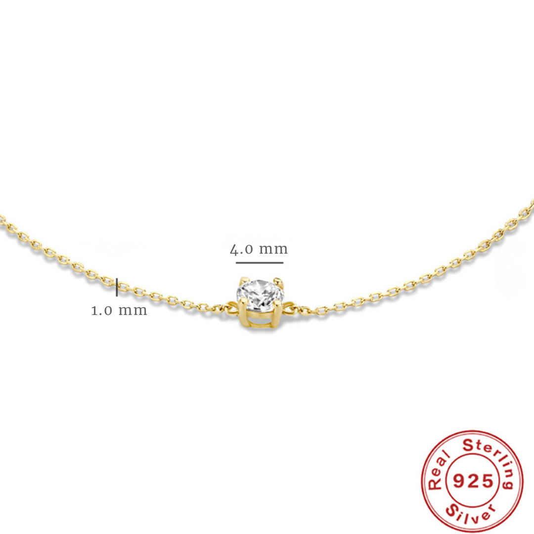 Starlight Solitaire Bracelet