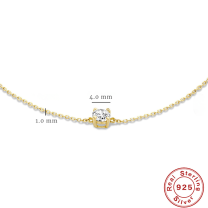 Starlight Solitaire Bracelet