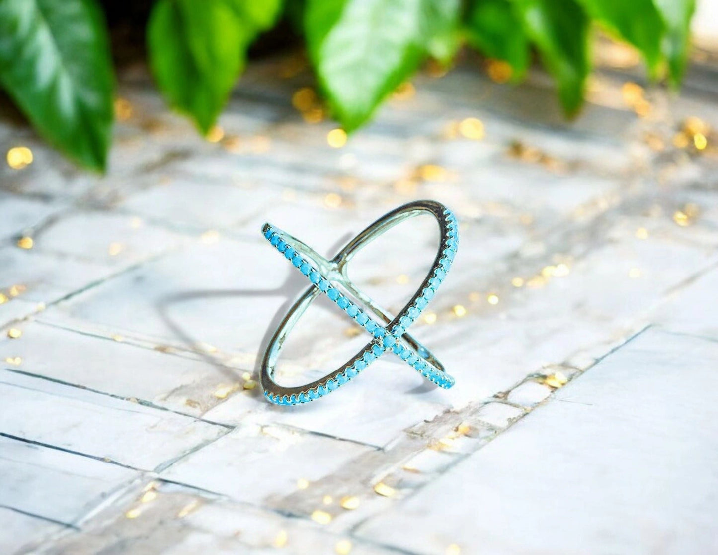 Don’t Cross Me Turquoise Ring