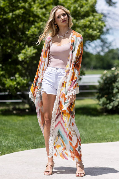 Malibu Sunset Kimono