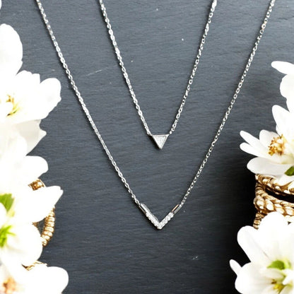 Angelic V Necklace