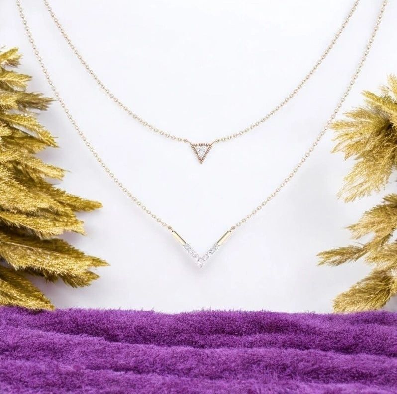 Angelic V Necklace