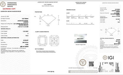 1.37 CT 14K Rose Gold Elect Diamond Ring