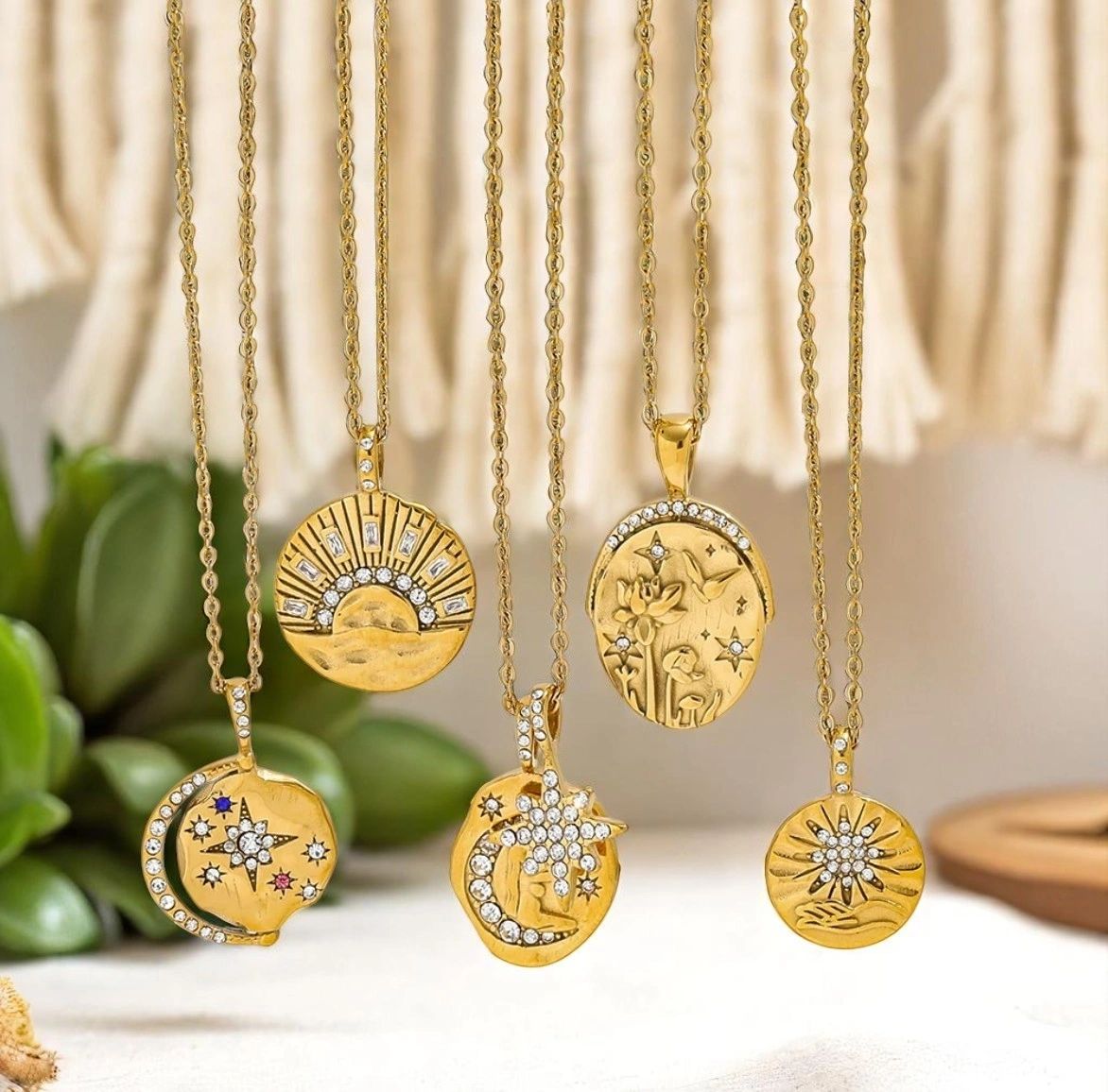 Faith in the Cosmos Necklace Series