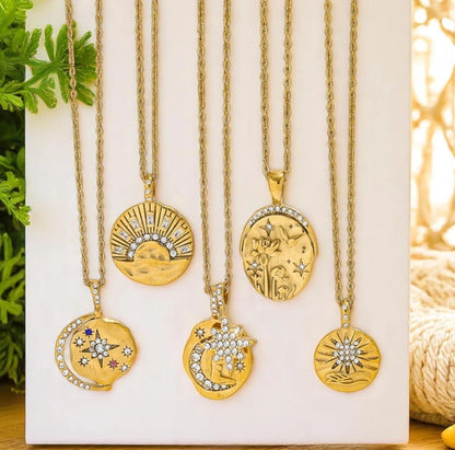 Faith in the Cosmos Necklace Series