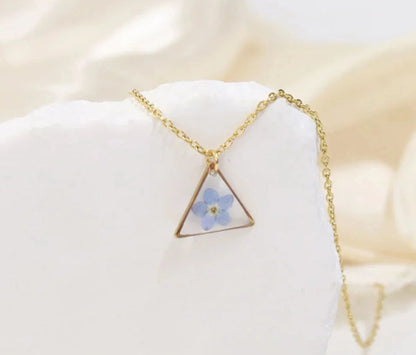 Forget Me Not Necklace: Because you are Unforgettable