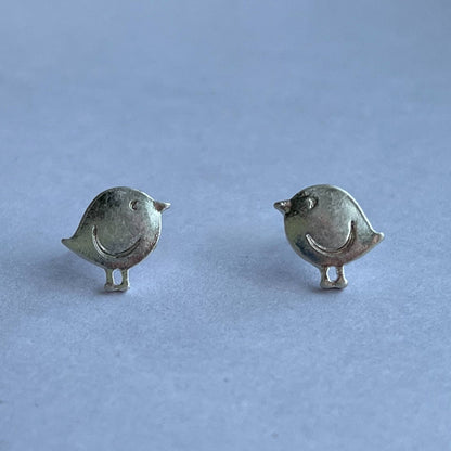 Birdie Stud Bud Stud Earrings