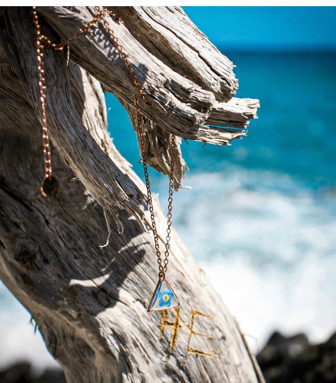 Forget Me Not Necklace: Because you are Unforgettable