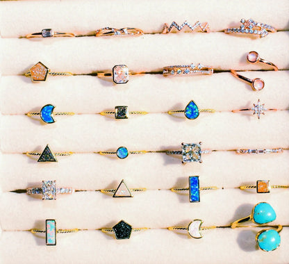 Luna Grace Opal Ring