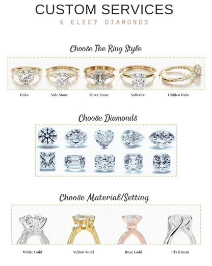 Custom Diamonds and Gold