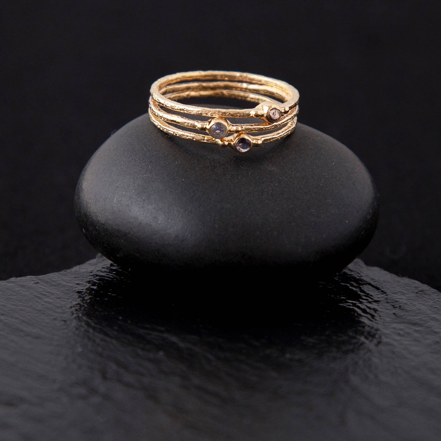 Gold Plated Stacker Set