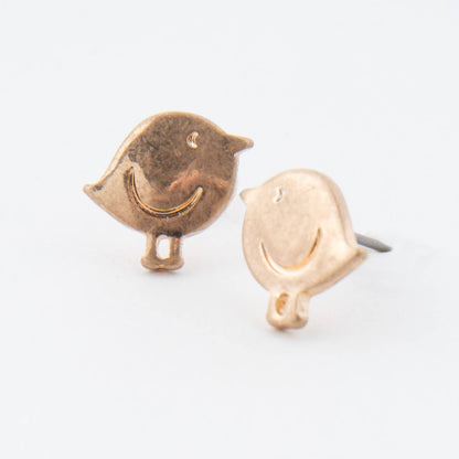Birdie Stud Bud Stud Earrings