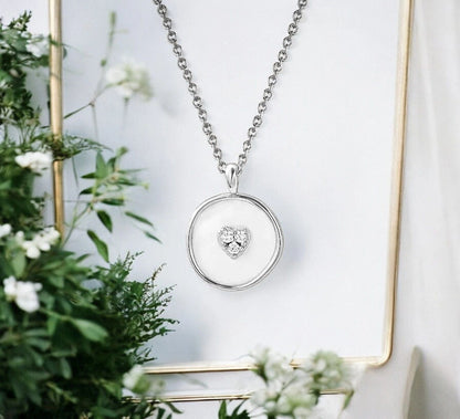 Radiant Affection Heart Pendant